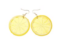 Øreringe - store citroner